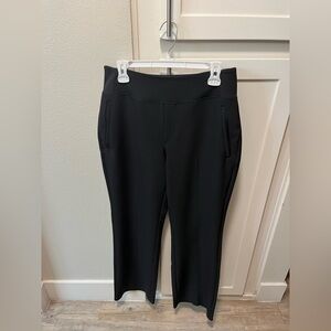 Athleta Endless High Rise Flare Pant, Black, Size 8